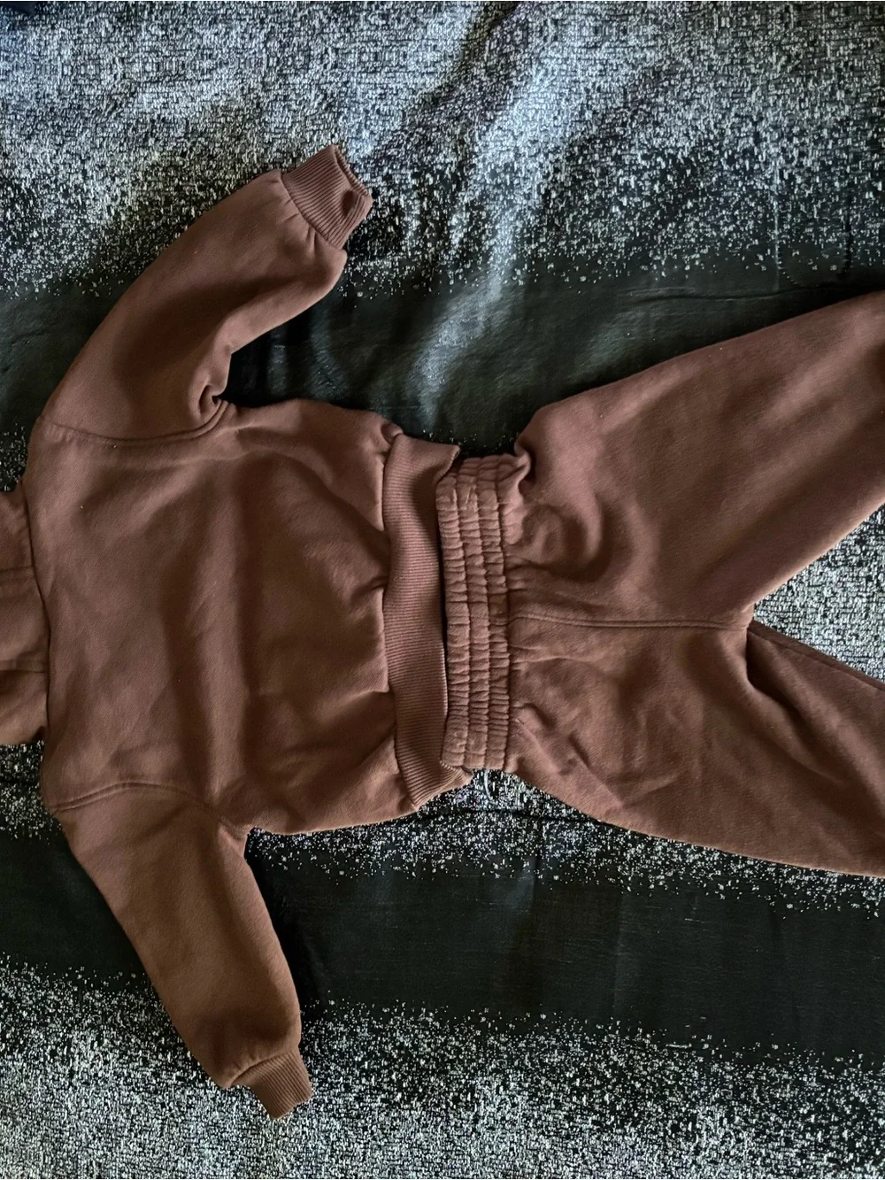 Nike Kids Brown Hoodie & Jogger Set